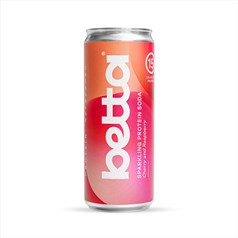 Betta - Sparkling Protein Soda - Cherry & Raspberry - 12 x 330ml