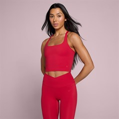 MyProtein - Tempo Strappy Racerback Vest - Rose Red - L