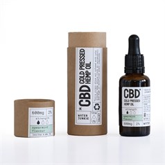 WaterJunkie - WaterJunkie 600mg CBD Oil - Spearmint - 30ml