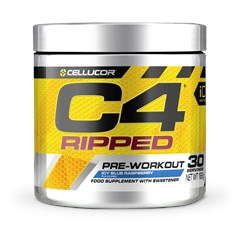 Nutrabolt UK - C4 RIPPED Pre-Workout - Icy Blue Razz - 189g