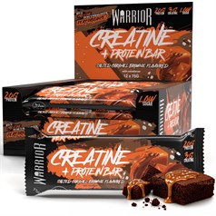 Warrior - Creatine Bar - Salted Caramel Brownie - 12 x 75g