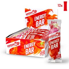 High5 - Energy  Bar - White Choc & Raspberry - 12 x 55g