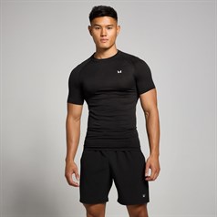 MyProtein - Tempo Pillar Graphic Seamless T-Shirt - Black - XL