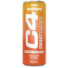 Nutrabolt UK - C4 Smart Energy - 330ml - Mango - 12x 330ml