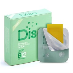 Diso - B12 Oral Strips - Energy Orange Mint - Pack of 30