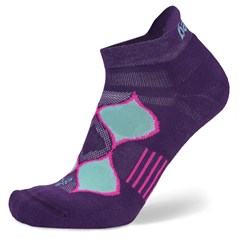 Balega - Enduro No-Show Socks - Purple/Watermelon - Small uk 4-7