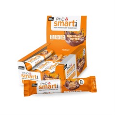 PhD - Smart Bar - Choc Peanut Butter - 12 x 64g