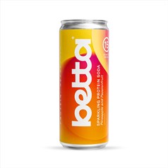 Betta - Sparkling Protein Soda - Pineapple & Passionfruit - 12 x 330ml