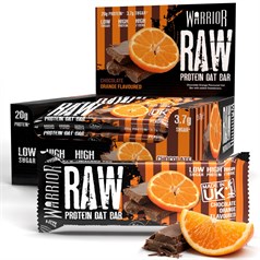 Warrior - Raw Bar - Chocolate Orange  - 12 x 75g