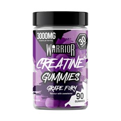 Warrior - Creatine Gummies - Grape - 90 gummies