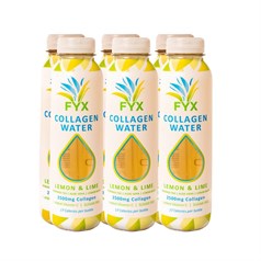 FYX - Collagen Water - Lemon & Lime - 6 x 400g