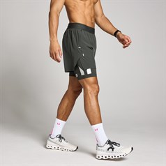 MyProtein - Hybrid Lightweight 5" 2-In-1 Shorts - Washed Black - S