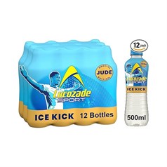 Lucozade Sport - Fuel & Hydration - Lemon & Lime (Jude Edition) - 12 x 500ml