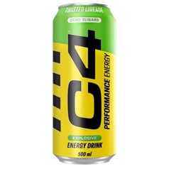 Nutrabolt UK - C4 Energy - 500ml - Twisted Limeade - 12x 500ml