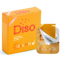 Diso - Curcumin Oral Strips - Recovery Orange - Pack of 30