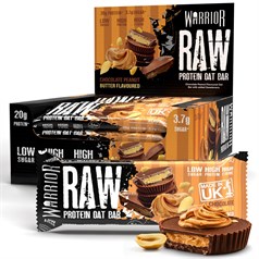 Warrior - Raw Bar - Chocolate Peanut - 12 x 75g