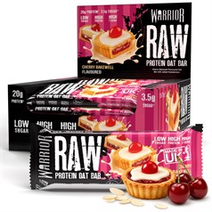 Warrior - Raw Bar - Cherry Bakewell - 12 x 75g
