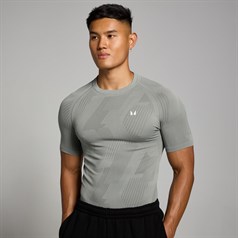 MyProtein - Tempo Pillar Graphic Seamless T-Shirt - Storm - M