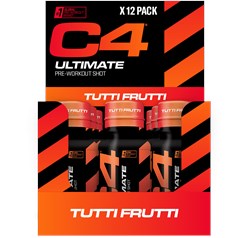 Nutrabolt UK - C4 Ultimate Pre Workout Shot - Tutti Frutti - 12x60ml