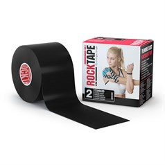 Rocktape - Standard Kinesiology Tape - Black - 5cm x 5m