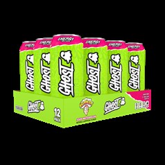 Ghost Lifestyle UK - Energy Drink RTD - Warheads Watermelon - 500ml x 12