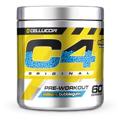 Nutrabolt UK - C4 Original Pre Workout 60sv - Millions Bubblegum - 396g