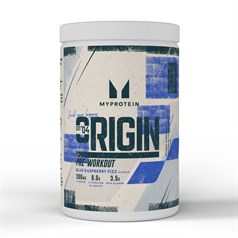 MyProtein - Origin Pre-Workout - Blue Raspberry Fizz - 600g