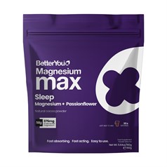 BetterYou - Magnesium Max Sleep Powder - Chocolate  - 160g
