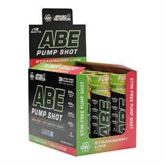 Applied Nutrition - ABE Pump Shot (Stim Free) - Strawberry Lime - 12 x 100ml