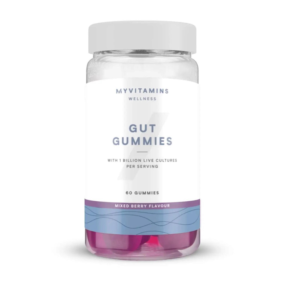 MyProtein - Gut Gummies - Mixed Berry - 60 Gummies
