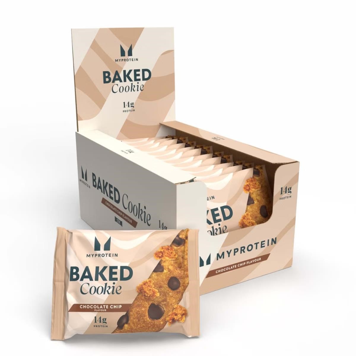 MyProtein - Baked Cookie - Chocolate Chip (Vegan) - 12 x 75g